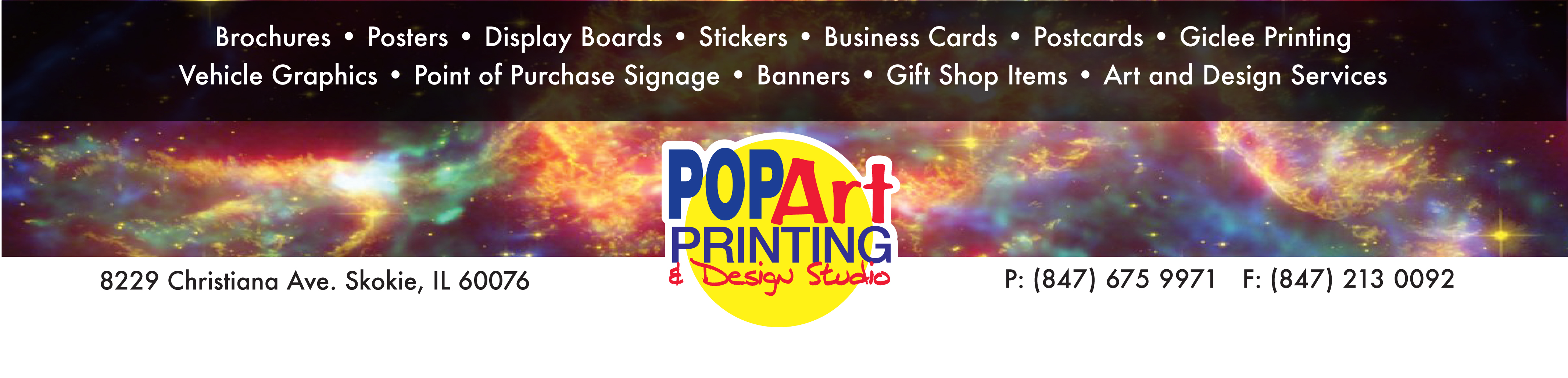 Pop Art Printing and Design